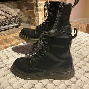 Dr. Marten Black Combat Boots women’s size 5